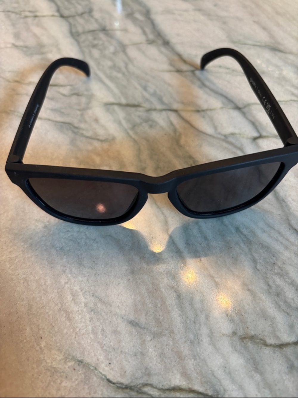 Goodr A Unicorn's Calamity Black Sunglasses